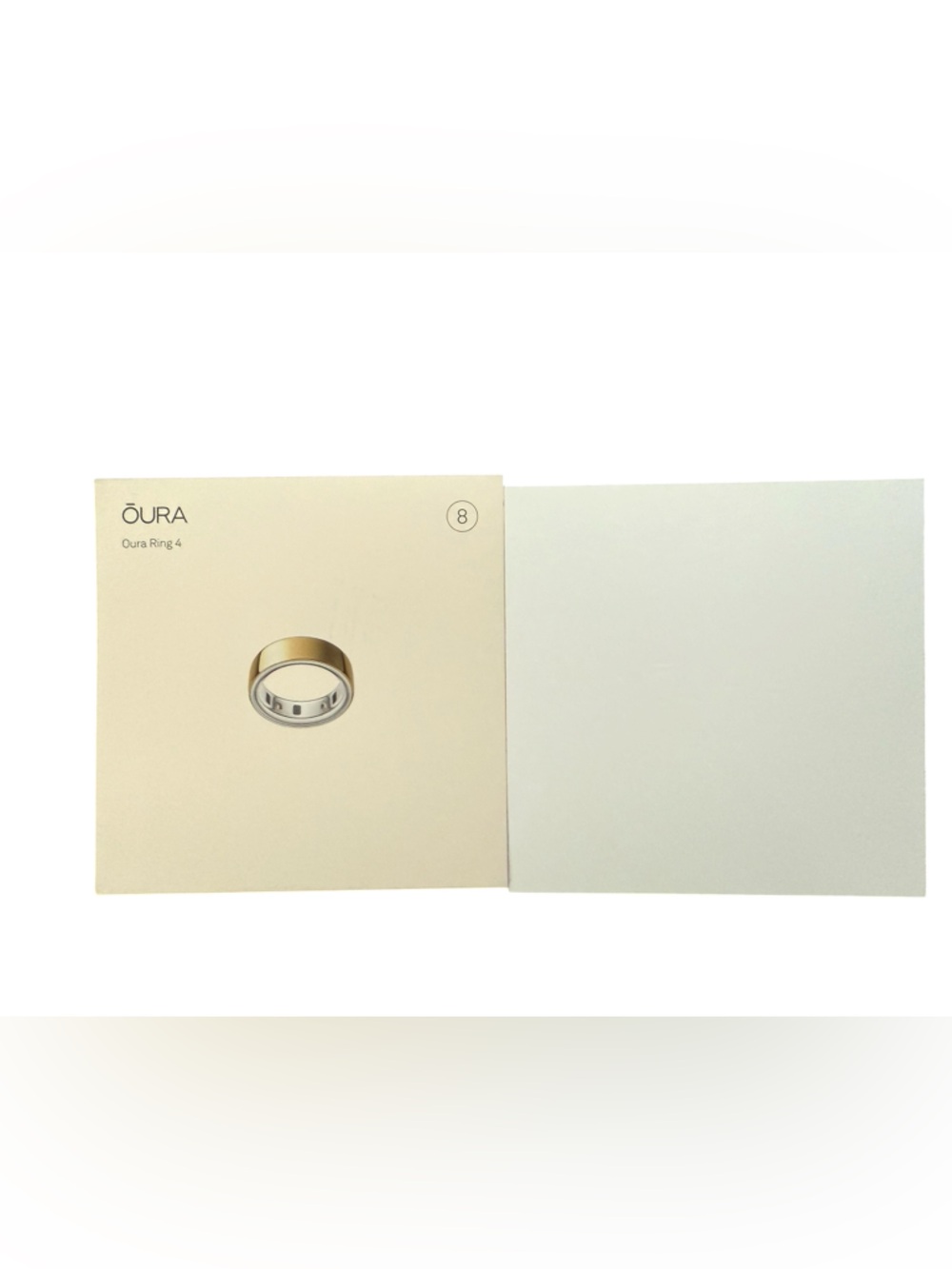 Oura Ring 4 gold size 8
